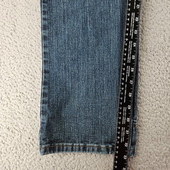 Timberland Pro Jeans Mens 32x34 Blue Straight Leg Workwear Heavy Denim - Picture 11 of 16